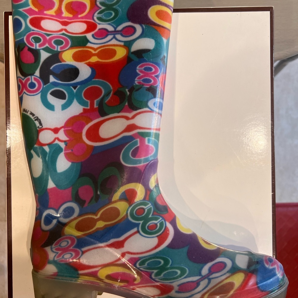Coach Rain Boots - Picture 2 of 8